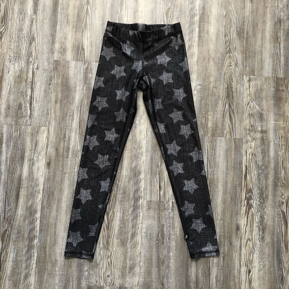 Terez Pants - Terez Black Star Leggings size XS